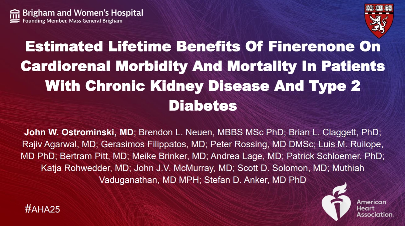 Estimated Lifetime Benefits of Finerenone on Cardiorenal Morbidity and Mortality in Patients with Chronic Kidney Disease and Type 2 Diabetes