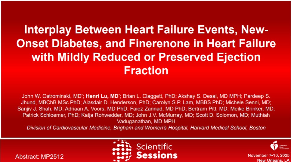Interplay Between Heart Failure Events, New-Onset Diabetes, and Finerenone in Heart Failure with Mildly Reduced or Preserved Ejection Fraction