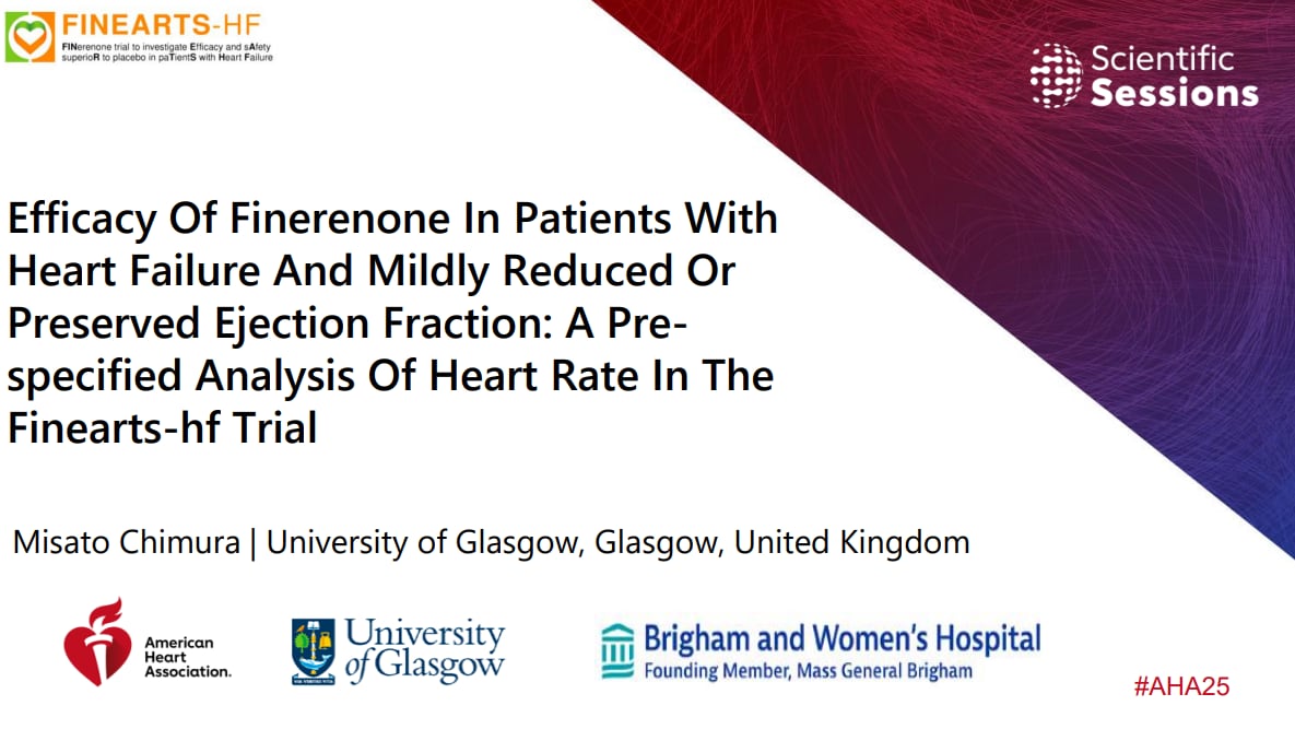 Efficacy of Finerenone in Patients with Heart Failure and Mildly Reduced or Preserved Ejection Fraction: A Pre-specified Analysis of Heart Rate in the FINEARTS-HF Trial
