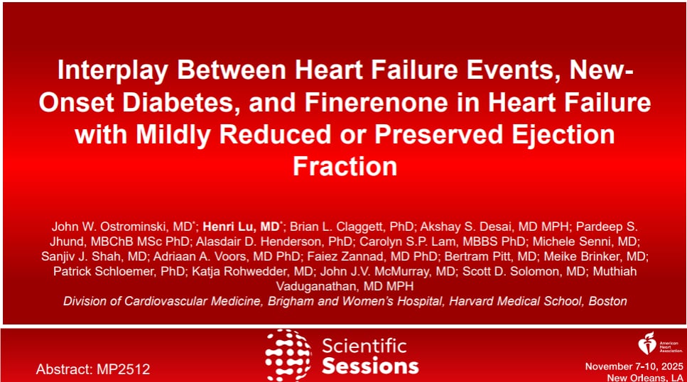 Interplay Between Heart Failure Events, New-Onset Diabetes, and Finerenone in Heart Failure with Mildly Reduced or Preserved Ejection Fraction